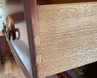 $250 Tall chest Hepplewhite style very good condition