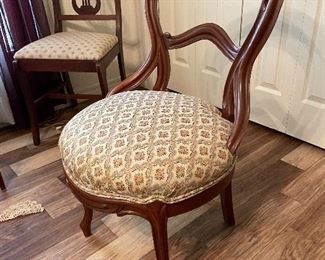 $48 - Single chair open back 