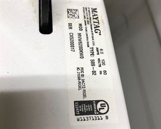 $800 Maytag washer & dryer set 