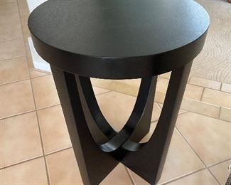 10 - $70 Side black wood table 25Hx18W