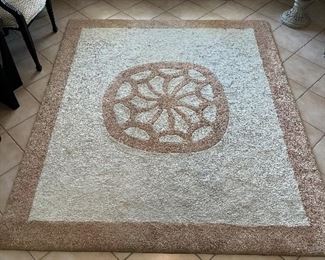 14 - $100 	 carpet rug  6x 7 		
