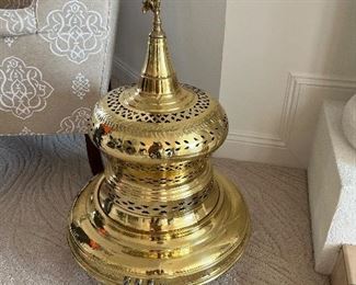 20 - $250 	Brass & copper turkish cooking stove  32Tx22W		
