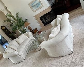 31 & 31 - $675 Sherrill sofa (foam) 38Tx83Lx40