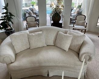 31 & 31 - $675 Sherrill sofa (foam) 38Tx83Lx40