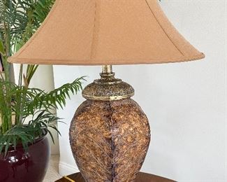 29 - $70 	Pair of composite lamps 35x23 (both slight damage see pics)		
