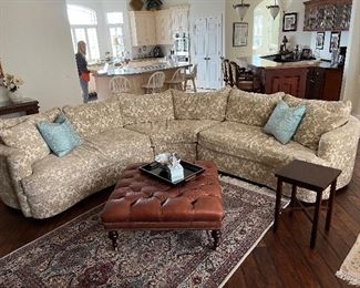45 - $1,950 Wrap around sofa Bernardht 28x116 each side 		
