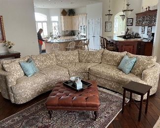 45 - $1,950 Wrap around sofa Bernardht 28x116 each side 		
