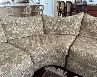 45 - $1,950 Wrap around sofa Bernardht 28x116 each side 		
