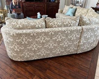 45 - $1,950 Wrap around sofa Bernardht 28x116 each side 		
