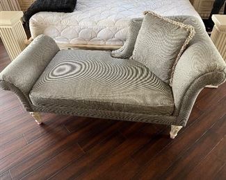 57 - $140 	Chaise lounge 33Tx67Lx29W  (some stains)