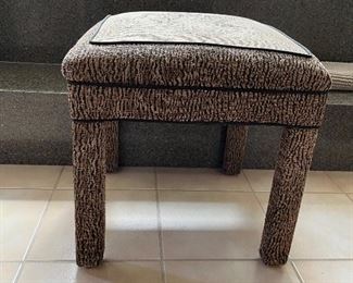 60 - $70 	Leopard stool 19x20x20