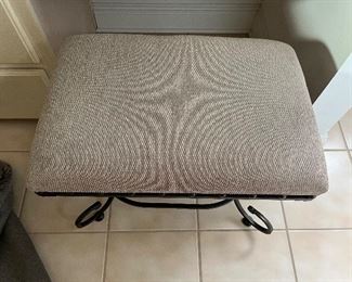 61 - $70 	Iron base stool 20x24x16