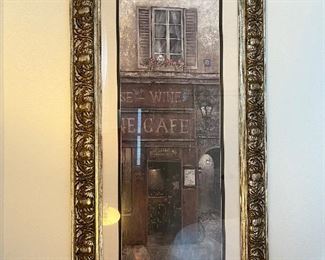 74 - $90 	Set of 2 Café prints 45x22		
