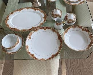 101 - $250 	Mikasa fine china Amherst 5874		
