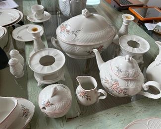 102 - $695 Rosenthal Rosette China set 
