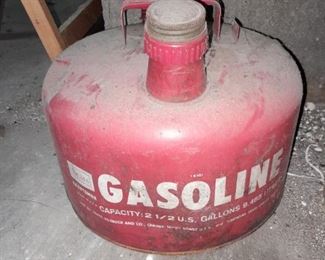 Tin Gas Can