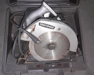 Craftsman Saw In Case