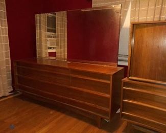 Mid-Century Modern Dovetail Long Dresser