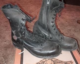 Harley Davidson Leather Boots
