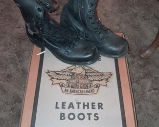 Harley Davidson Leather Boots