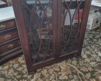 glass front cupboard
