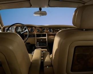 Update: Buy out-right price: $19,500. 

On offer is this beautiful 1988 Silver Spur Rolls Royce.  
Upholstery: Tan hide/piped magnolia hide. Paint color is magnolia and tan everflex
Mileage: 101,135
To place a bid: Text “Rolls Royce” to  615-854-8535 to get bid-site link. 
Bids will be accepted through 3:00P CST Sunday 3/26.