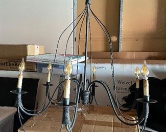 Gorgeous Iron Chandelier