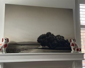 large art, Staffordshire Dogs