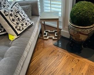 shagreen end table Hickory Chair