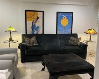 Pearson sofa, Baker ottoman