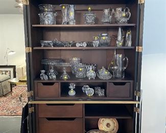 50% off crystal and dishes