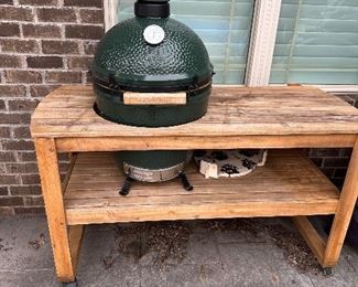 Big Green Egg was purchased last July