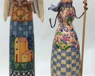 (2) JIM SHORE HEARTWOOD CREEK FIGURINES