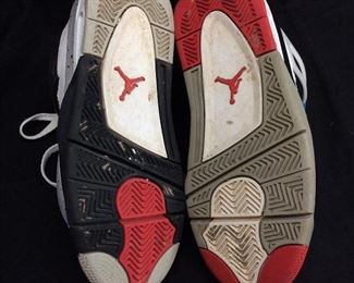 NIKE AIR JORDAN FLIGHT, SIZE 4.5Y, LIGHTLY USED