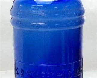 VTG. S.S. STAFFORD COBALT INK BOTTLE