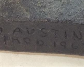 VTG. 1968 AUSTIN PRODUCTIONS ‘CYRANO DE BERGERAC SCULPTURE, 19.5''H 