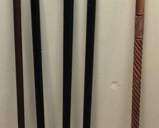 ASSORTED VTG. CANES & SWORD CANES