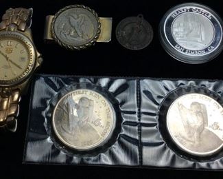 ASSORTED COLLECTIBLES, NASA COMMEMORATIV