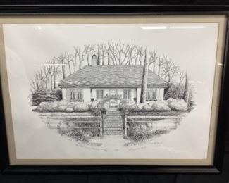 1981 SIGNED CONNIE WILSON #17/80 ‘THE DOLLHOUSE