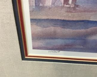 SIGNED V. WELLER #335/950 ‘FOX HUNT SCEN