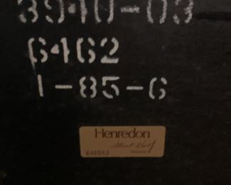 VTG. HENREDON MIRRORED WARDROBE SET