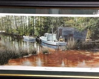  TIM BRUCE PRINT “ BACKWATER”