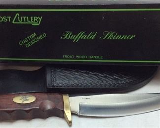 BUFFALO SKINNER KNIFE FROST CUTLERY