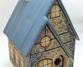 HAND PAINTED BIRDHOUSE