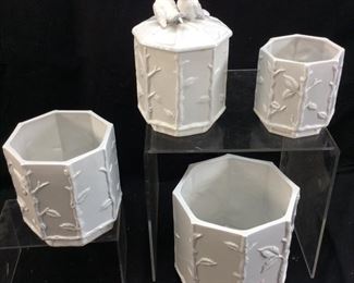 (4) NAPCOWARE CANISTERS