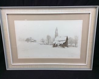 SIGNED HARRY F. TEPKER #133/700 ‘SNOW DA