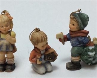 3 HUMMEL ORNAMENTS