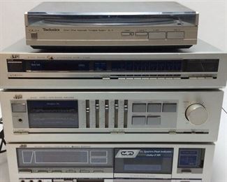 JVC & TECHNICS STEREO EQUIPMENT