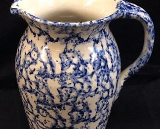 VTG. SIGNED MARSHALL POTTERY PITCHER