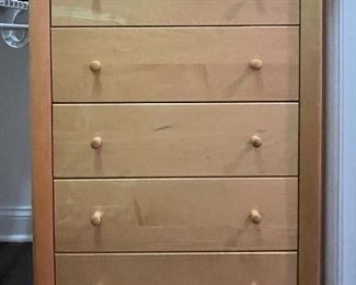 Room & Board Maple Chest of Drawers. Measures 32" W x 18" D x 44.5" H. Photo 1 of 2. 